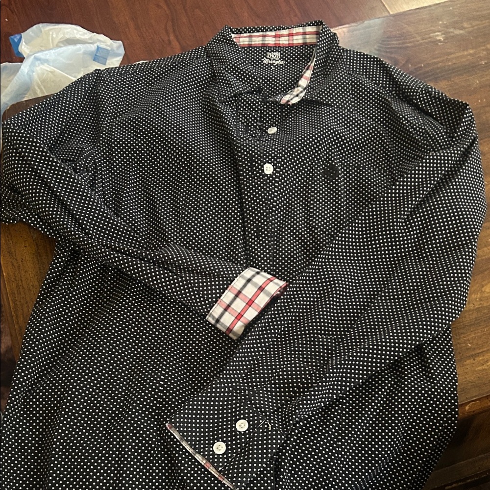 Women’s Wrangler Black Polka Dot Shirt